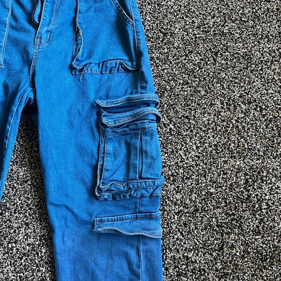 Fashion Nova Denim Blue Jeans - Picture 2 of 7